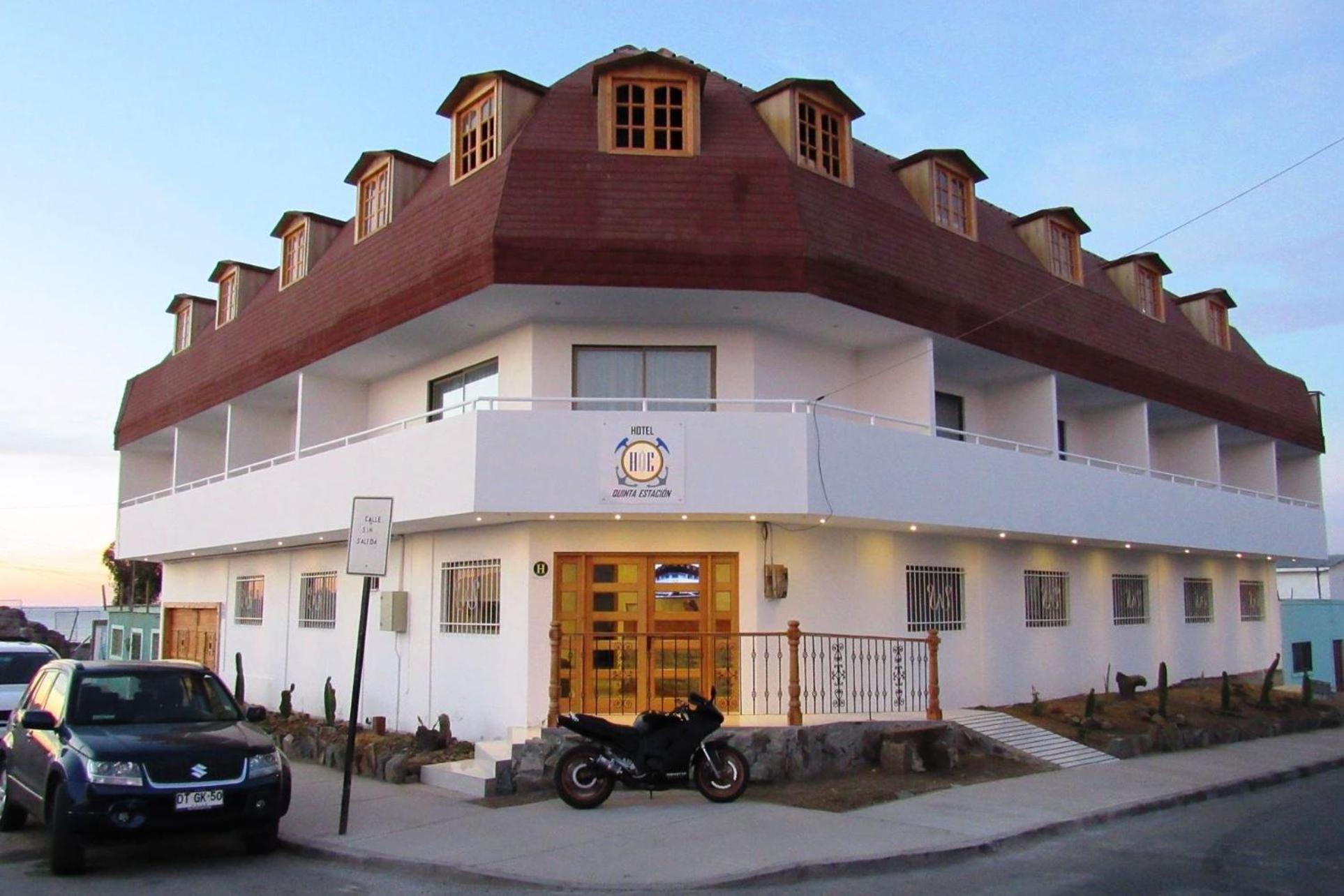 Hotel Quinta Estacion カルデラ エクステリア 写真